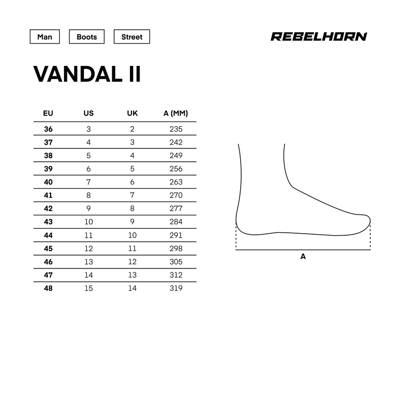 Мотоботы Rebelhorn Vandal II черный/серый/желтый