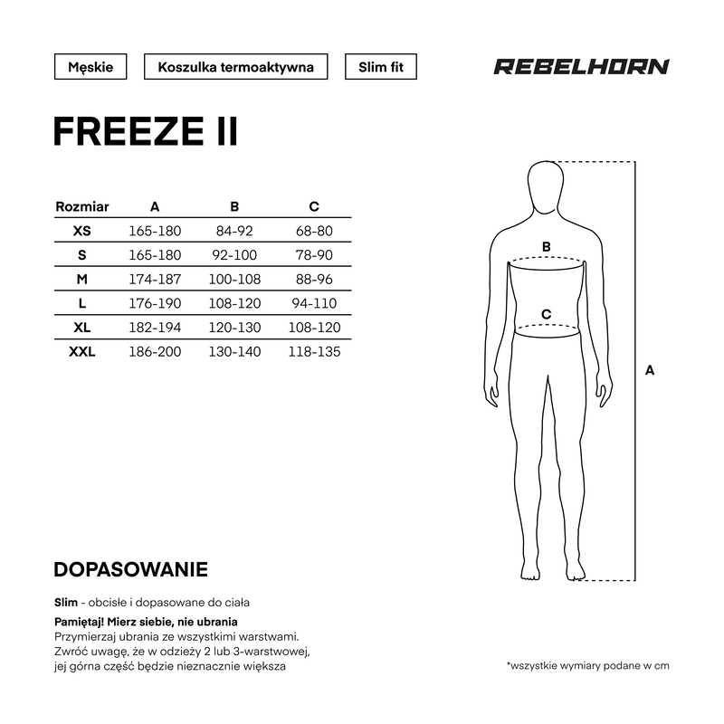 Термофутболка Rebelhorn Freeze ll черный