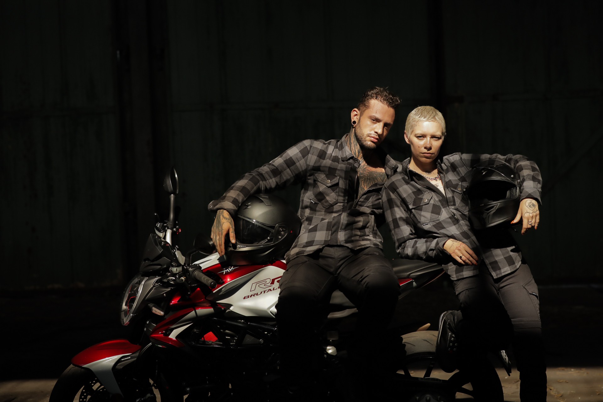 Моторубашка Seca Marshal II серый черный