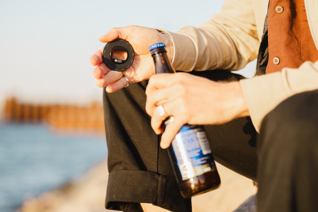 Магнитное кольцо для переноски / подставка / открывалка Quad Lock MAG Phone Ring/Stand and Bottle Op