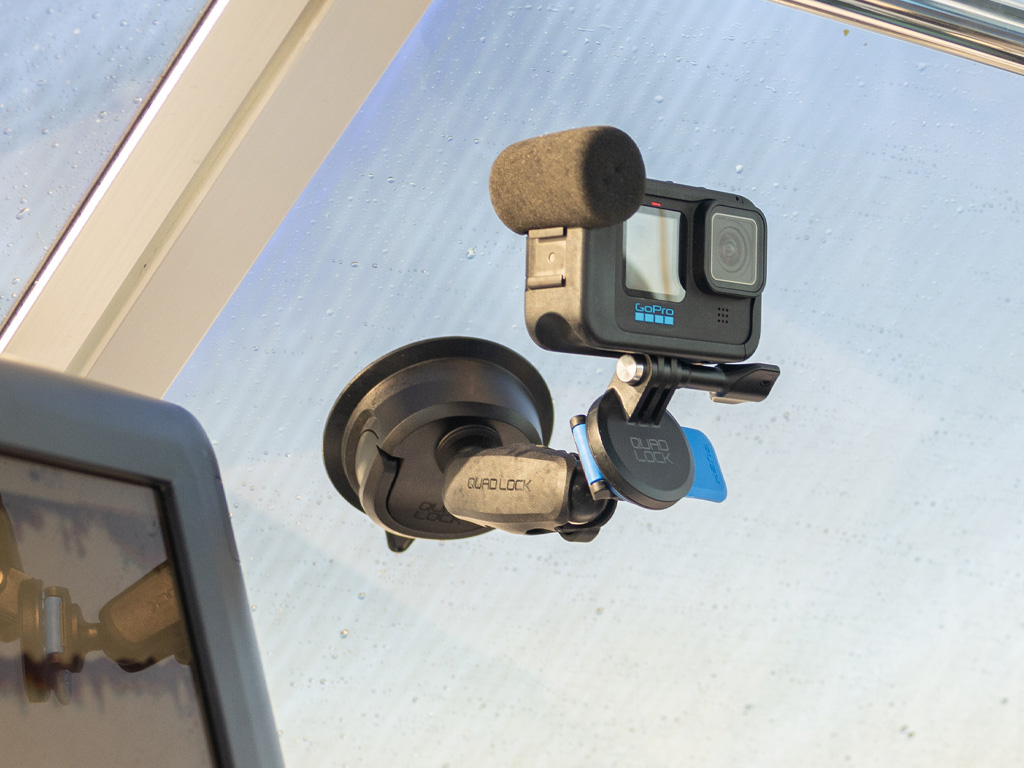 Адаптер с замка Quad Lock® на экш камеру, Quad Lock To Action Camera Adaptor