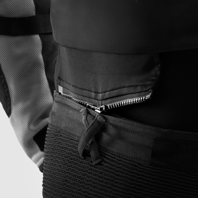 Мотоджинсы Rebelhorn Faster черный