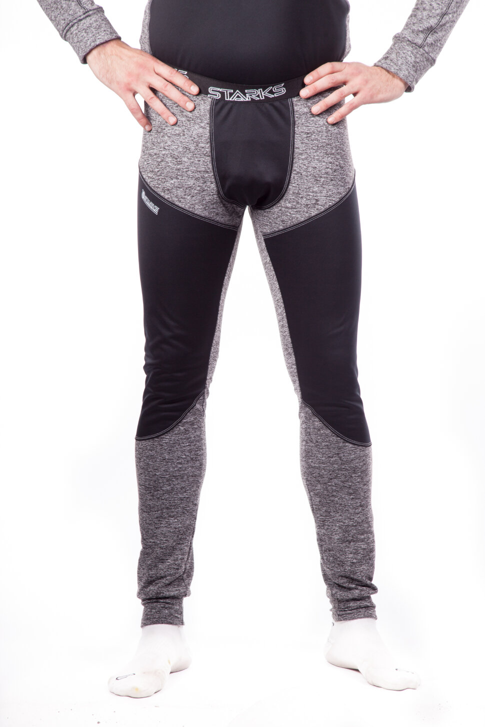 Термокальсоны Starks Warm Long pants Extreme черный серый