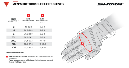 Мотоперчатки кожаные SHIMA SPARK 2.0 черный красный