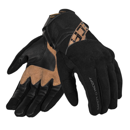 Мотоперчатки комбинированные Seca X-Stretch II коричневый