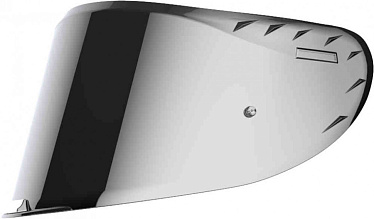 Визор мотошлема LS2 FF327 зеркальный серебристый