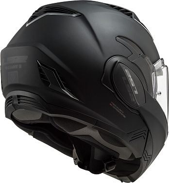 Мотошлем LS2 FF900 Valiant2 Noir матовый черный - магазин Motostyles