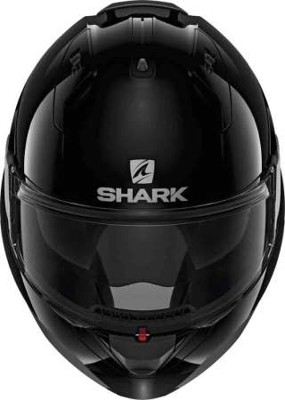Мотошлем Shark EVO ES Blank черный - магазин Motostyles