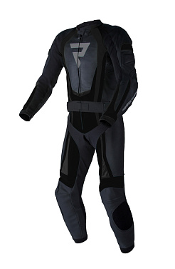 Мотокомбинезон кожаный Rebelhorn PistonII PRO черный