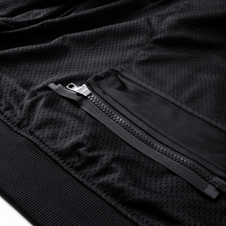 Мотохуди на молнии текстильная Rebelhorn Hoodie черный - магазин Motostyles