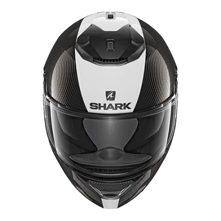 Мотошлем Shark Spartan 1.2 Carbon Skin белый черный - магазин Motostyles