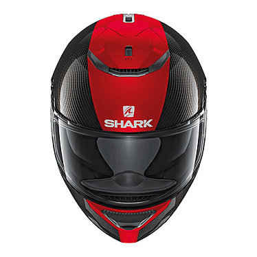 Мотошлем Shark Spartan 1.2 Carbon Skin черный красный