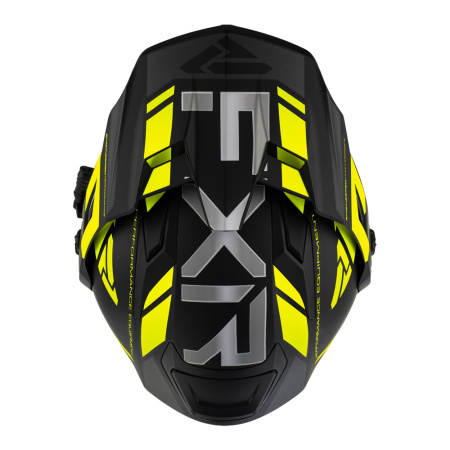 Мотошлем FXR Maverick X с подогревом черный HiVis - магазин Motostyles