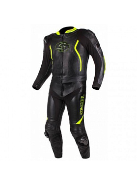 Мотокомбинезон Tschul 535 черный флуо