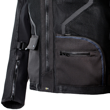 Мотокуртка текстильная Rebelhorn Scandal черный